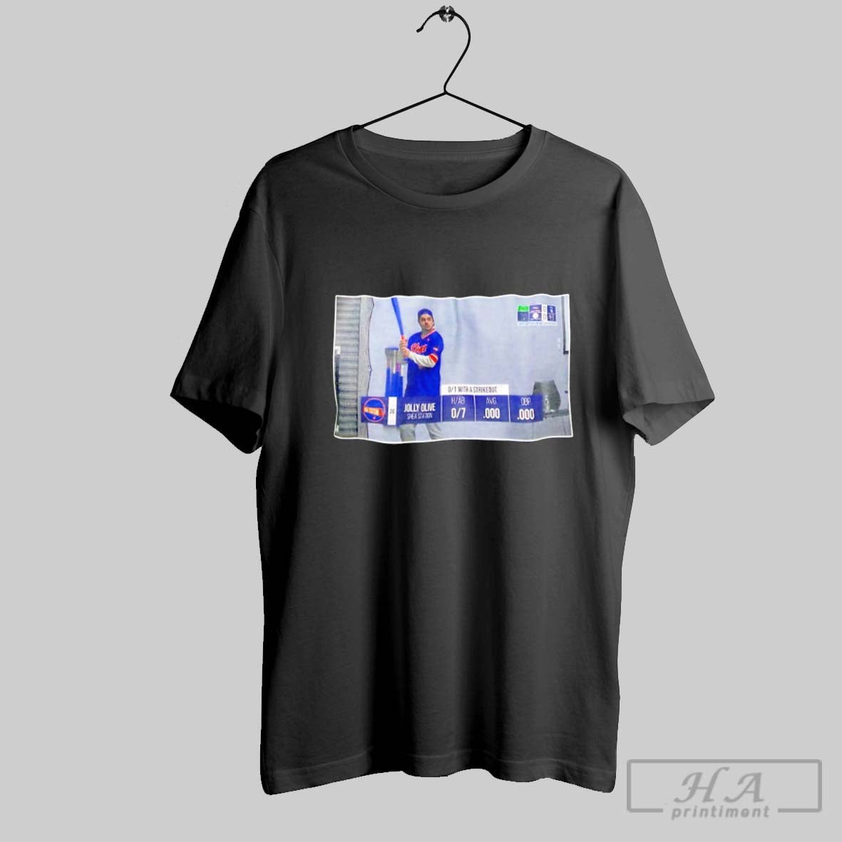 Jolly Olive Shea Station New York Mets Sweatshirt Retro Design