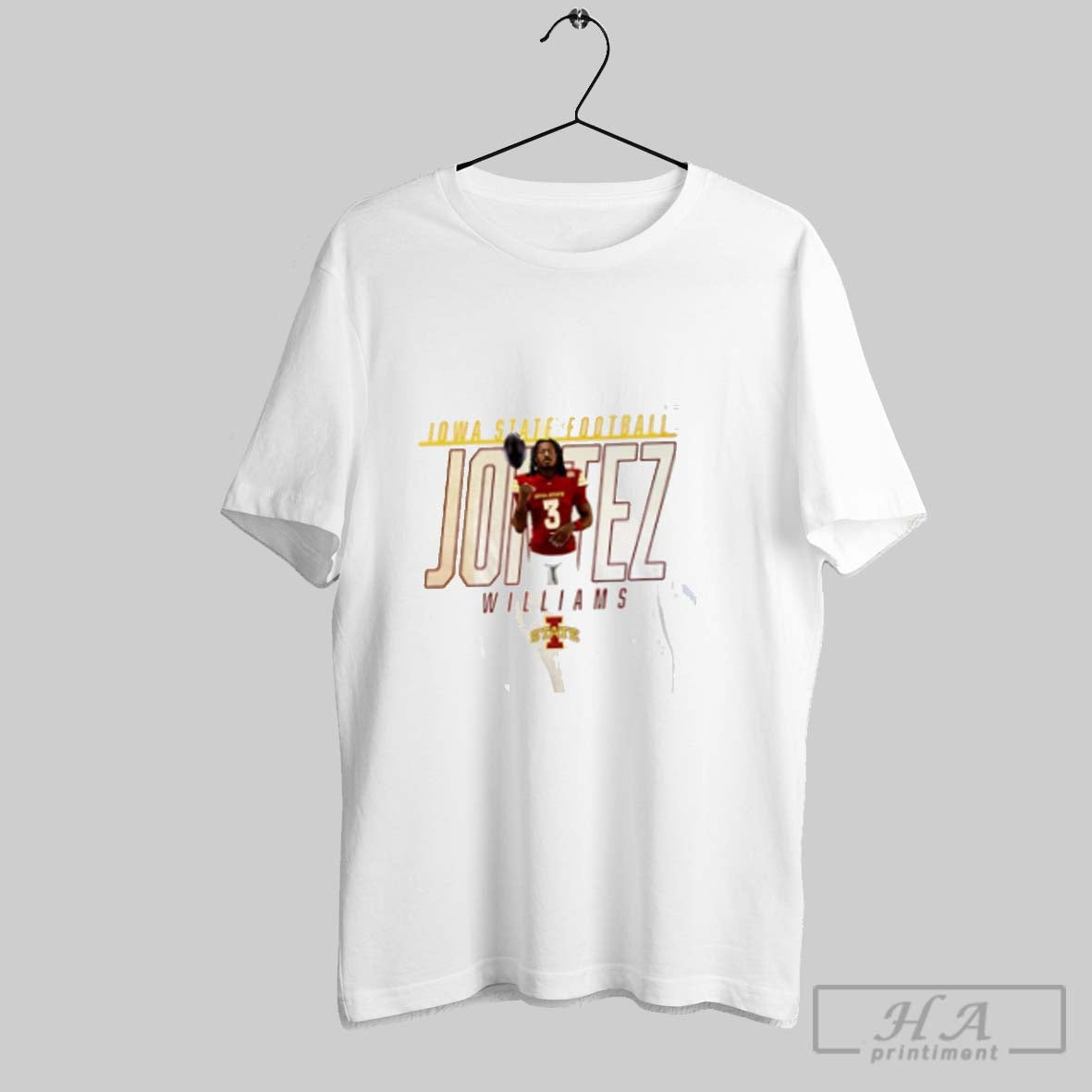 Jontez Williams Iowa State Cyclones Illustrated Tank Top Authentic