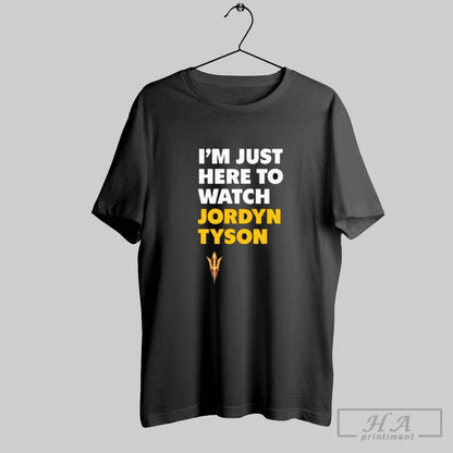 Jordyn Tyson Im Just Here To Watch Jordyn Tyson Arizona State Sun