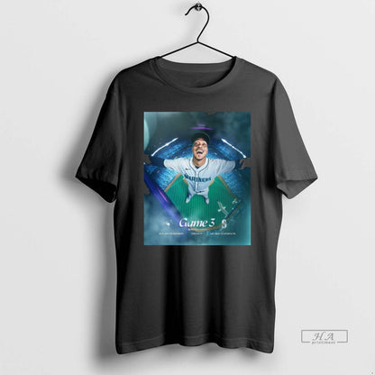 Jorge Polanco Seattle Mariners Vs Toronto Blue Jays Game 3 2025 Mlb
