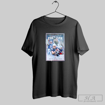 Julian Edelman Patriots 2025 Hall Fame Induction Long Sleeve