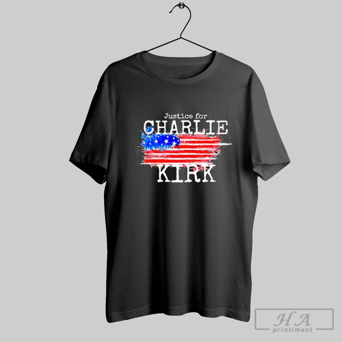 Justice Charlie Kirk Memorial Long Sleeve Designer Look