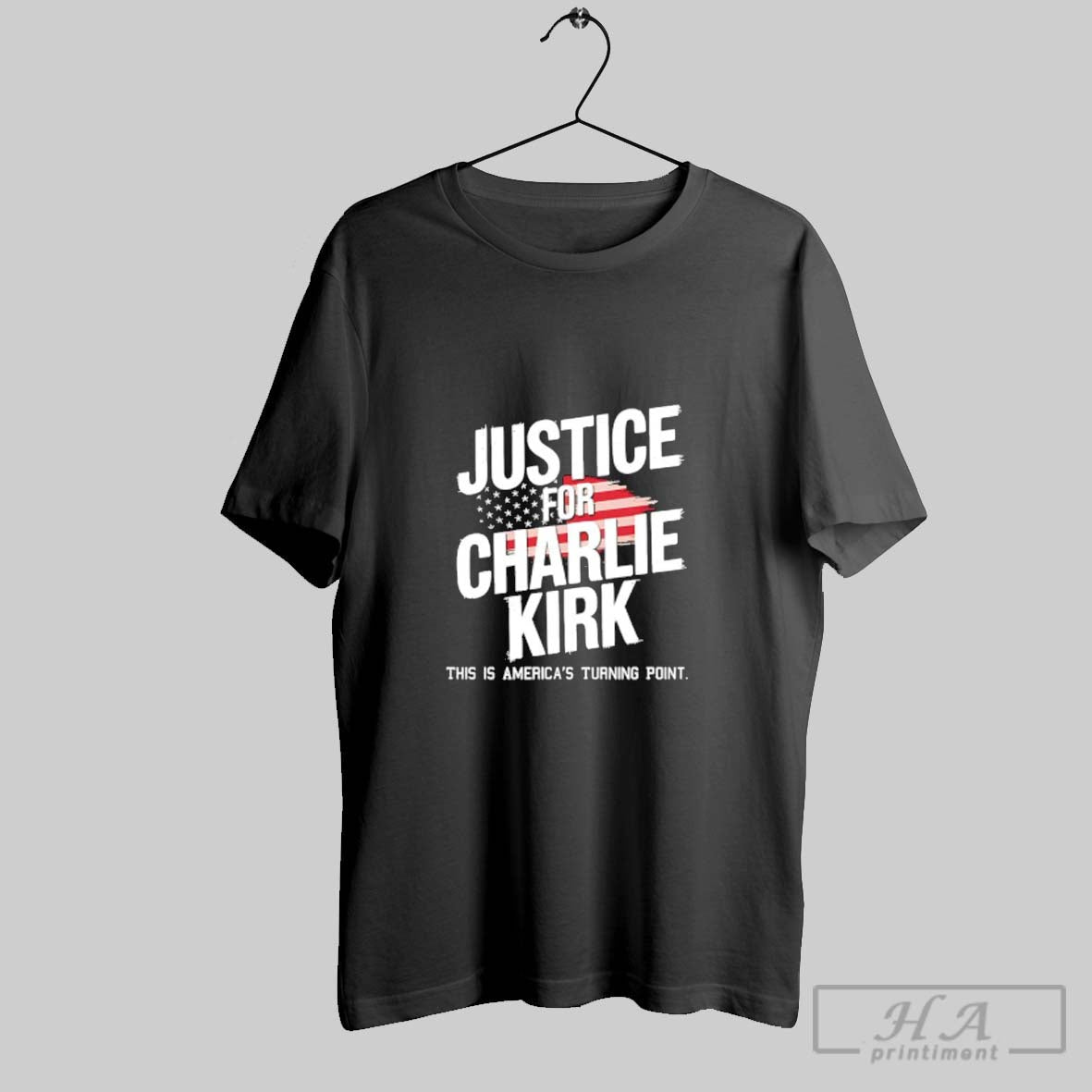 Justice Charlie Kirk This Is Americas Turning Point Tank Top Modern
