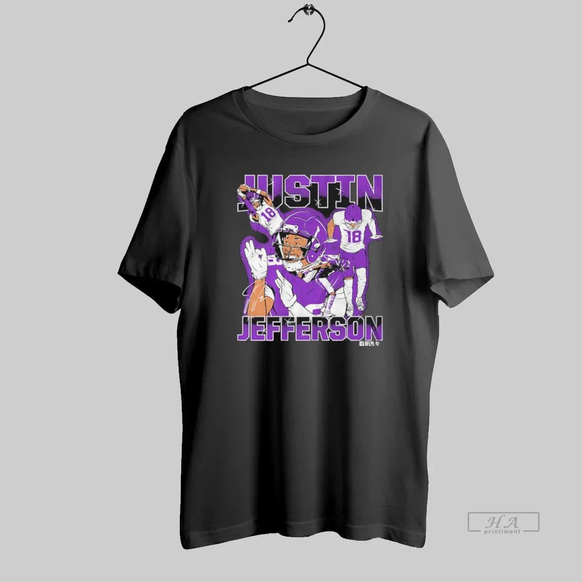 Justin Jefferson Masterpiece TShirt Classic Collection