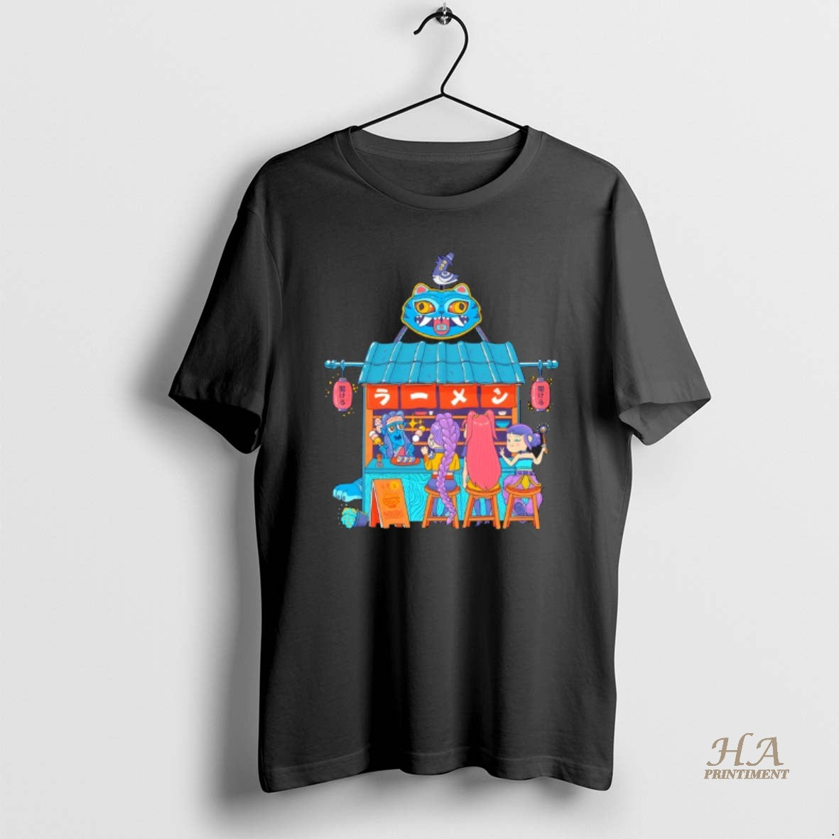 K Pop Ramen House Anime Long Sleeve Elegant Collection