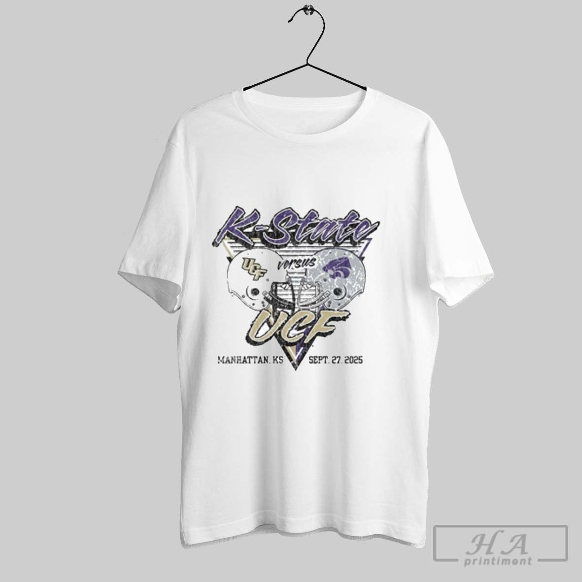 K State Wildcats Vs Ucf Golden Knights 2025 Gameday Football Tee