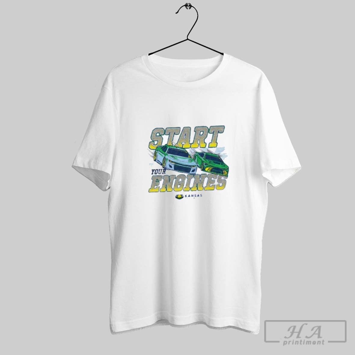 Ks Speedway Start Your Engines TShirt Retro Collection
