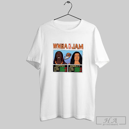 Kahleah Copper And Satou Sabally Phoenix Mercury Wnba Jam Sweatshirt