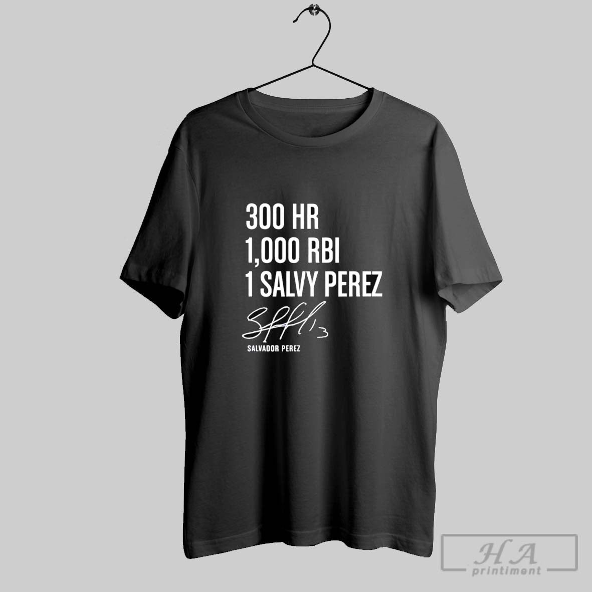 Kansas City Royals 300 Homers And 1000 Rbi 1 Salvador Perez Signature