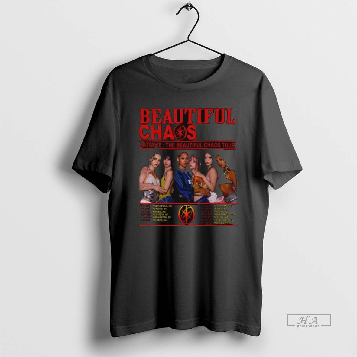 Katseye Beautiful Chaos Tour 2025 Long Sleeve Stylish Outfit