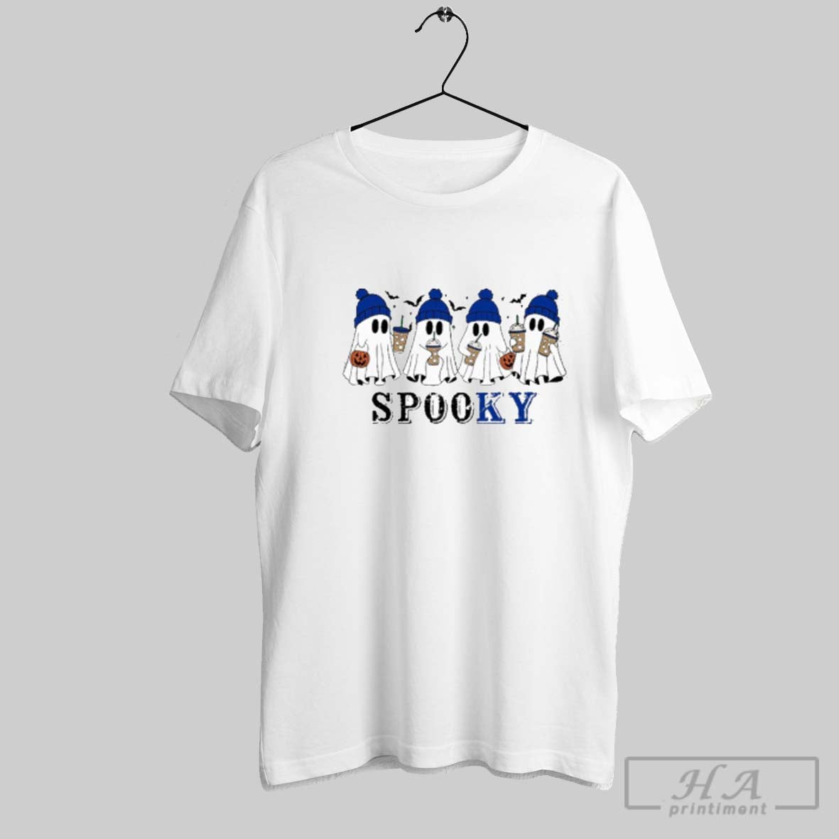 Kentucky Wildcats Spooky Ghosts Halloween Hoodie Trendy Gift