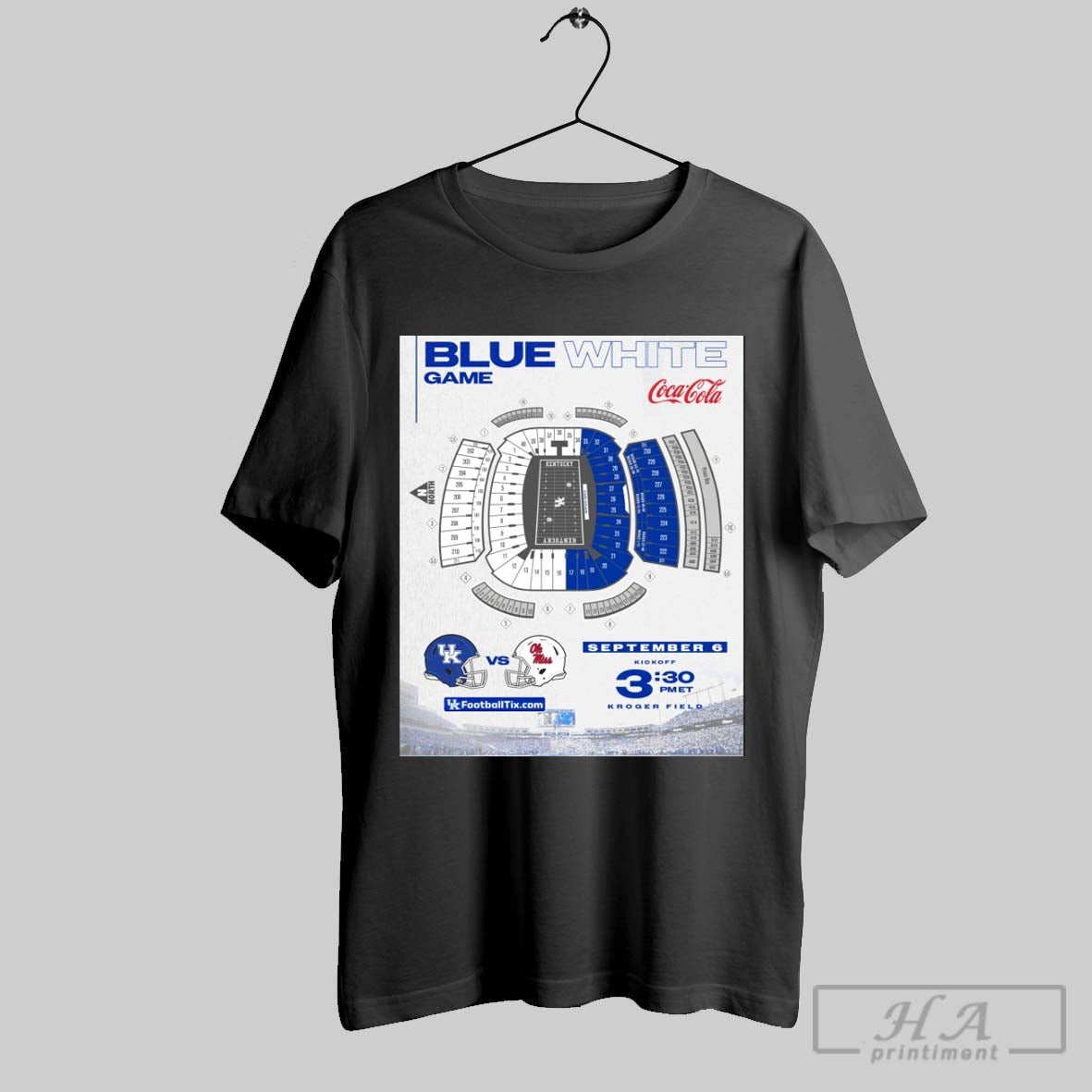 Kentucky Wildcats Vs Ole Miss Rebels Blue White Game Kroger Field