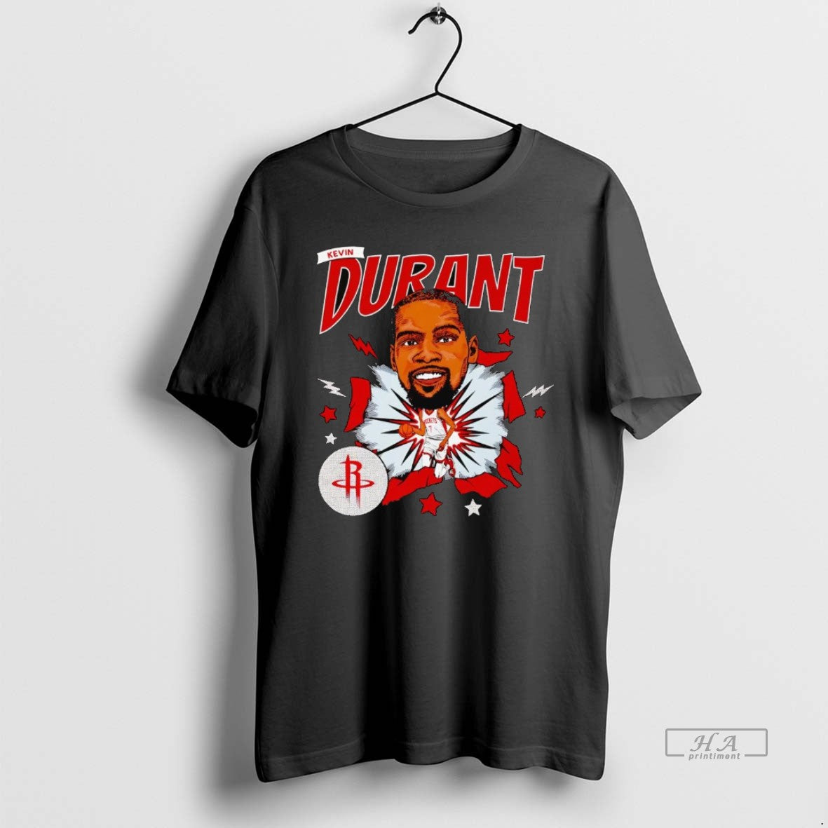 Kevin Durant Big Head Caricature Rockets Hoodie Exclusive Style