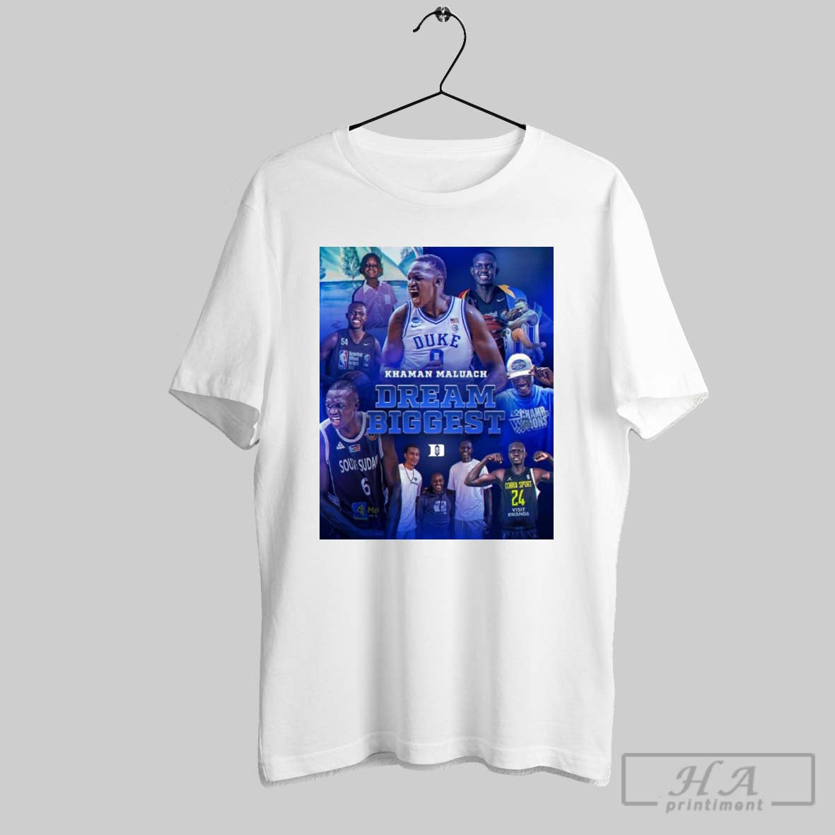 Khaman Maluach Dream Biggest Duke Blue Devils Mens Basketball Win