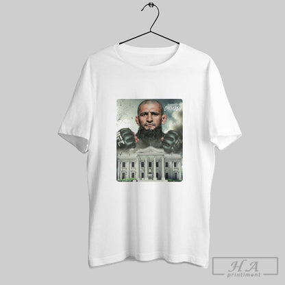 Khamzat Chimaev Ufc White House Event Fanart Tank Top Retro Apparel