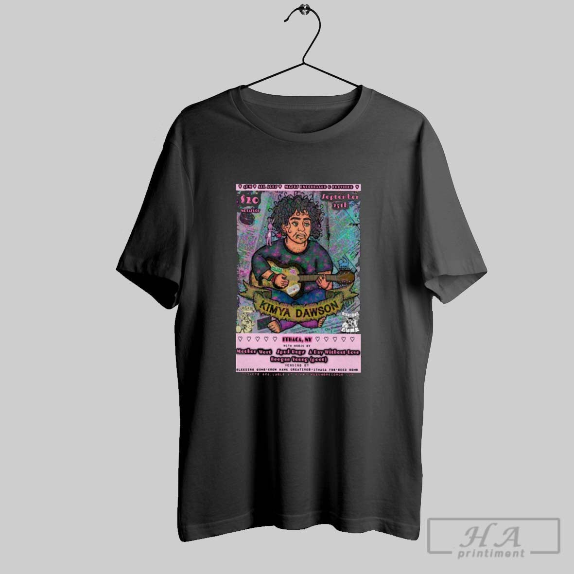 Kimya Dawson 09 25 2025 Ithaca Ny September 25Th TShirt Elegant