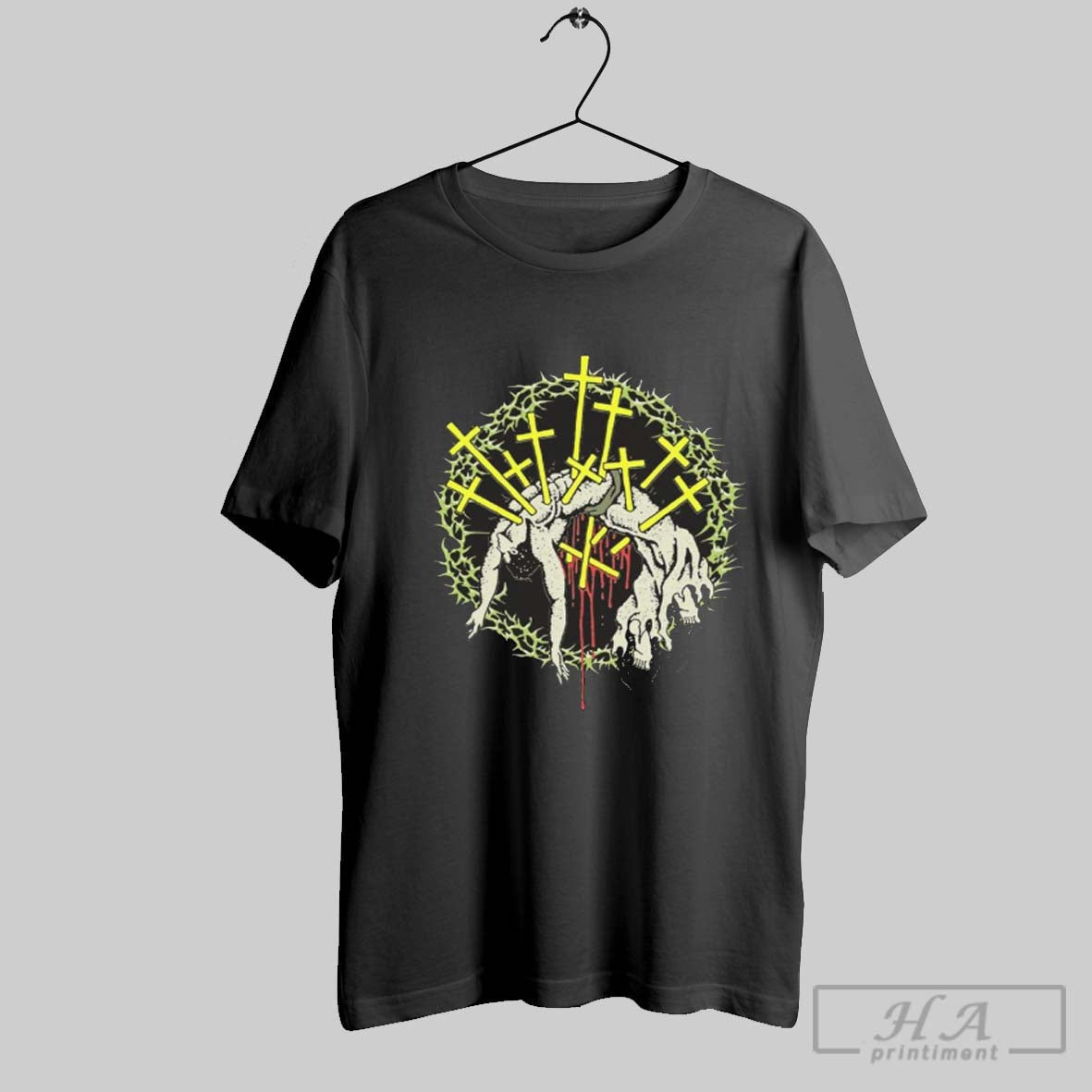 Knocked Loose Knocked Loose Crown Thorns Sweatshirt Premium Art