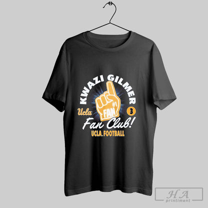 Kwazi Gilmer Club Ucla Football Shirt Vintage Merch