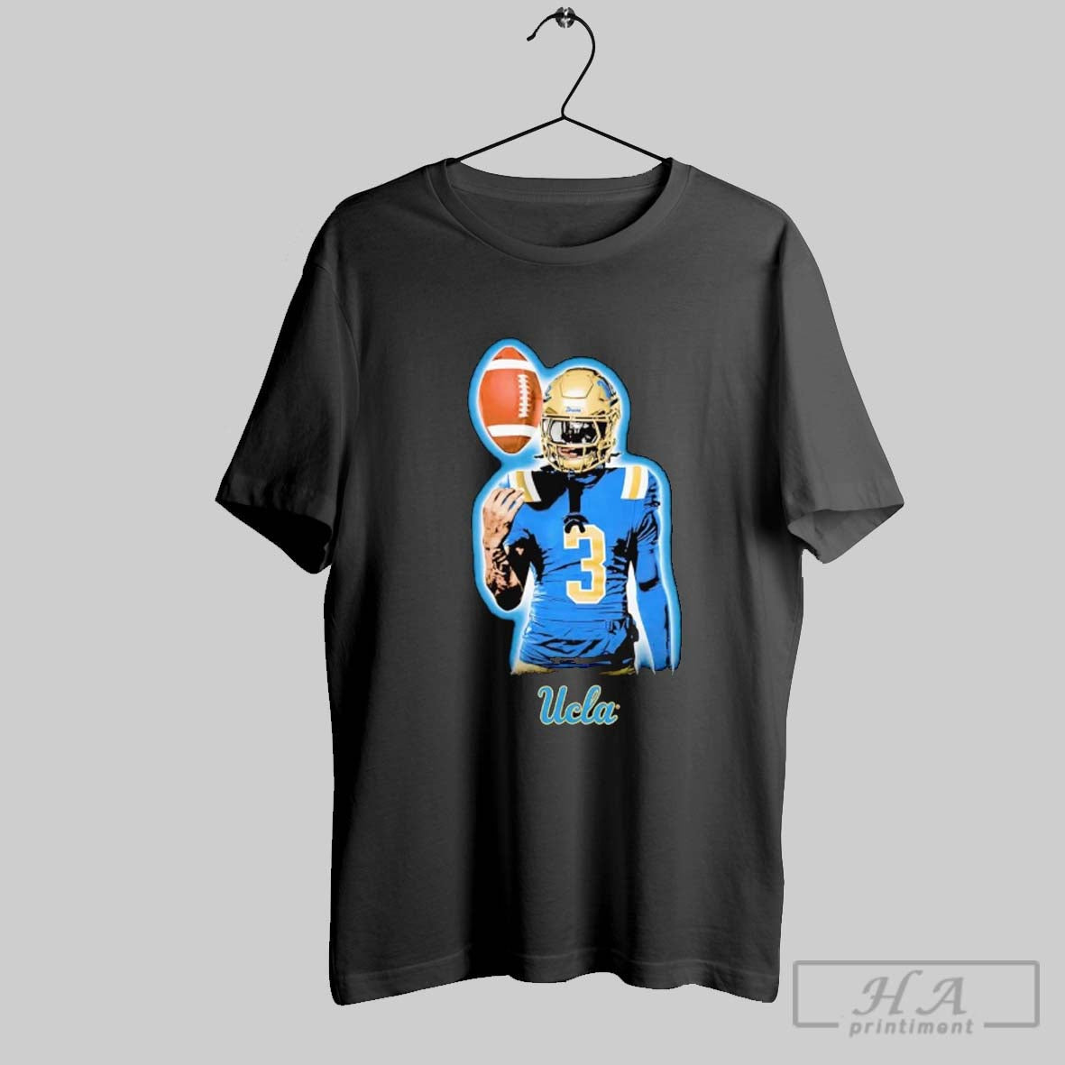 Kwazi Gilmer Portrait Celebration Ucla Bruins Tank Top Premium Art