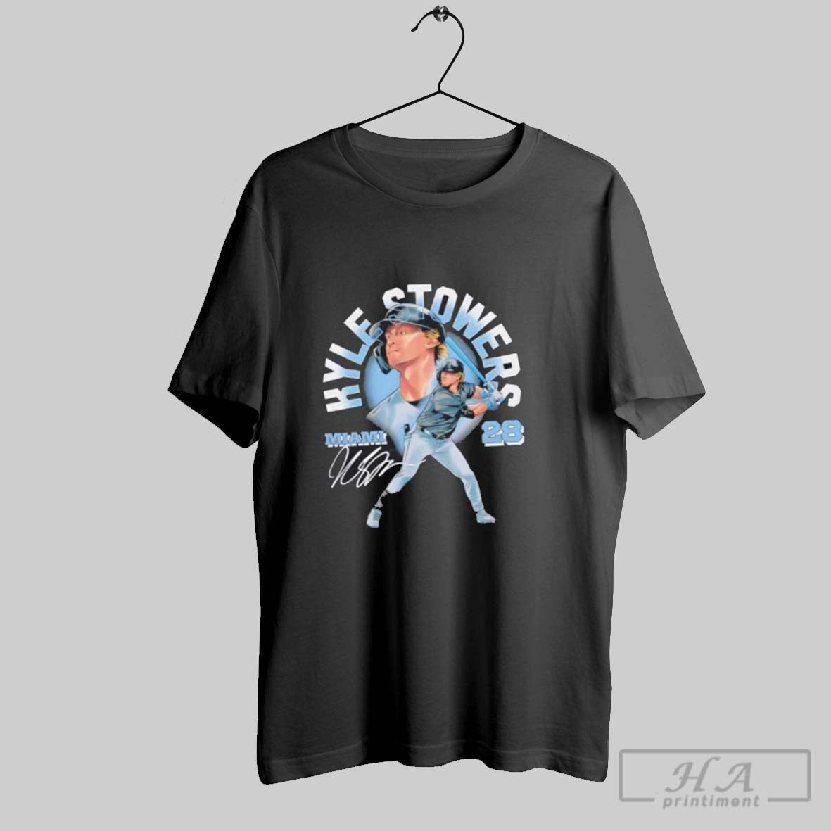 Kyle Stowers Miami Name Arc Signature Sweatshirt Unique Apparel