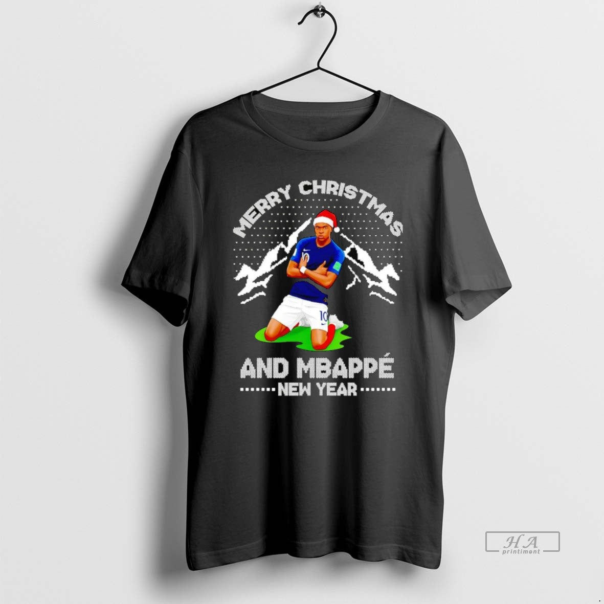 Kylian Mbappe Merry And Mbappe New Year Long Sleeve Classic Outfit