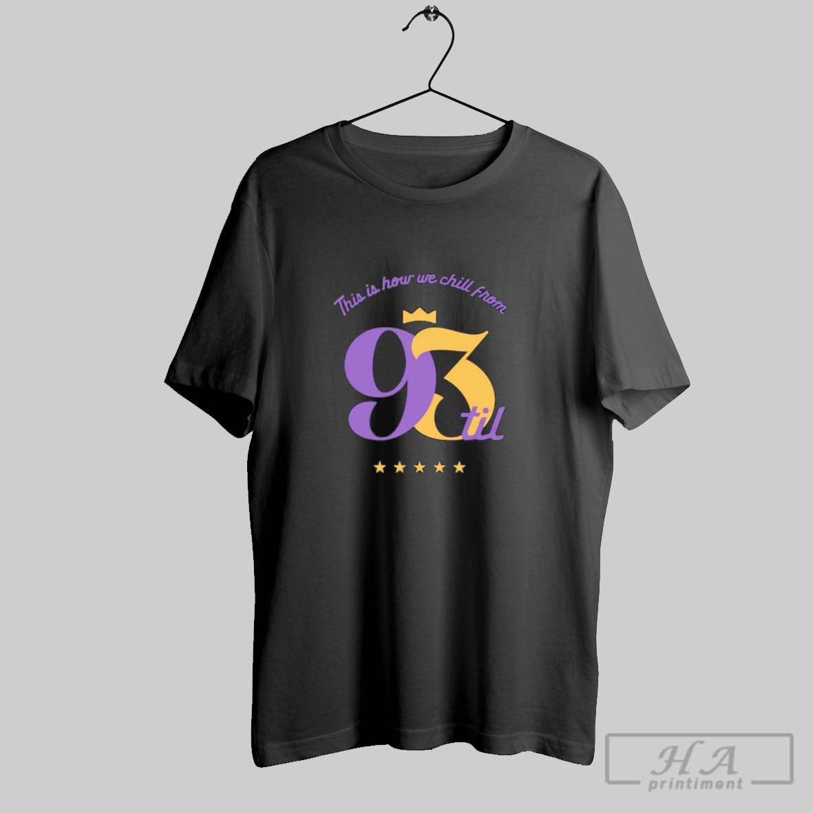 La Lakers This Is How We Chill From 93 Til Infinity Tee Retro Style