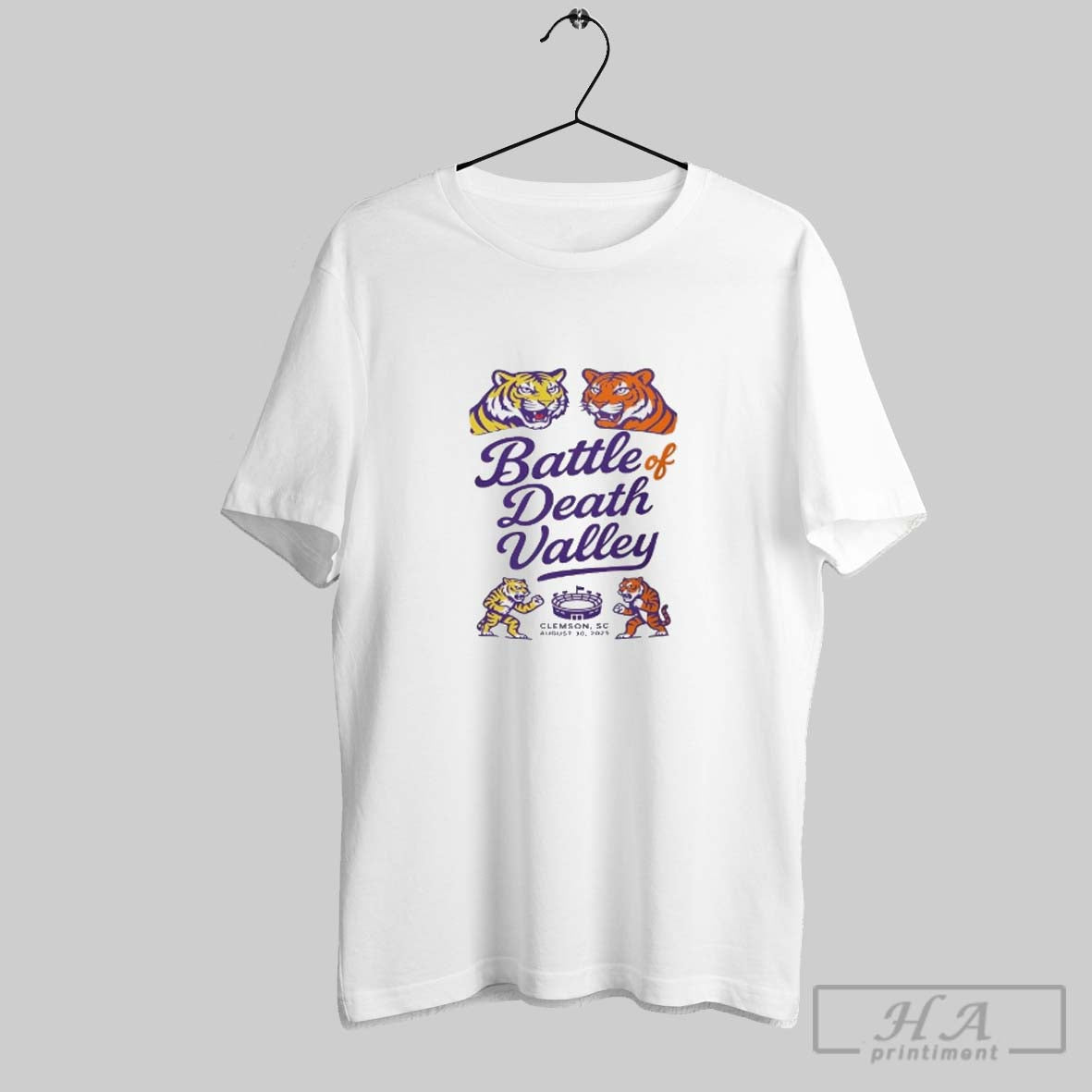 Lsu Vs Clemson Tigers Battle Death Valley 2025 Sweatshirt Exclusive