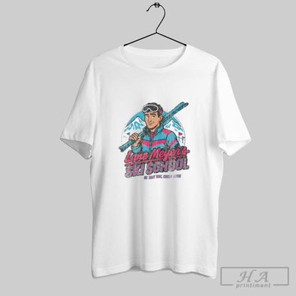 Lane Meyers Ski School Go That Way Really Fast Tank Top Vintage