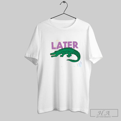 Later Gator Cartoon Long Sleeve Classic Gift