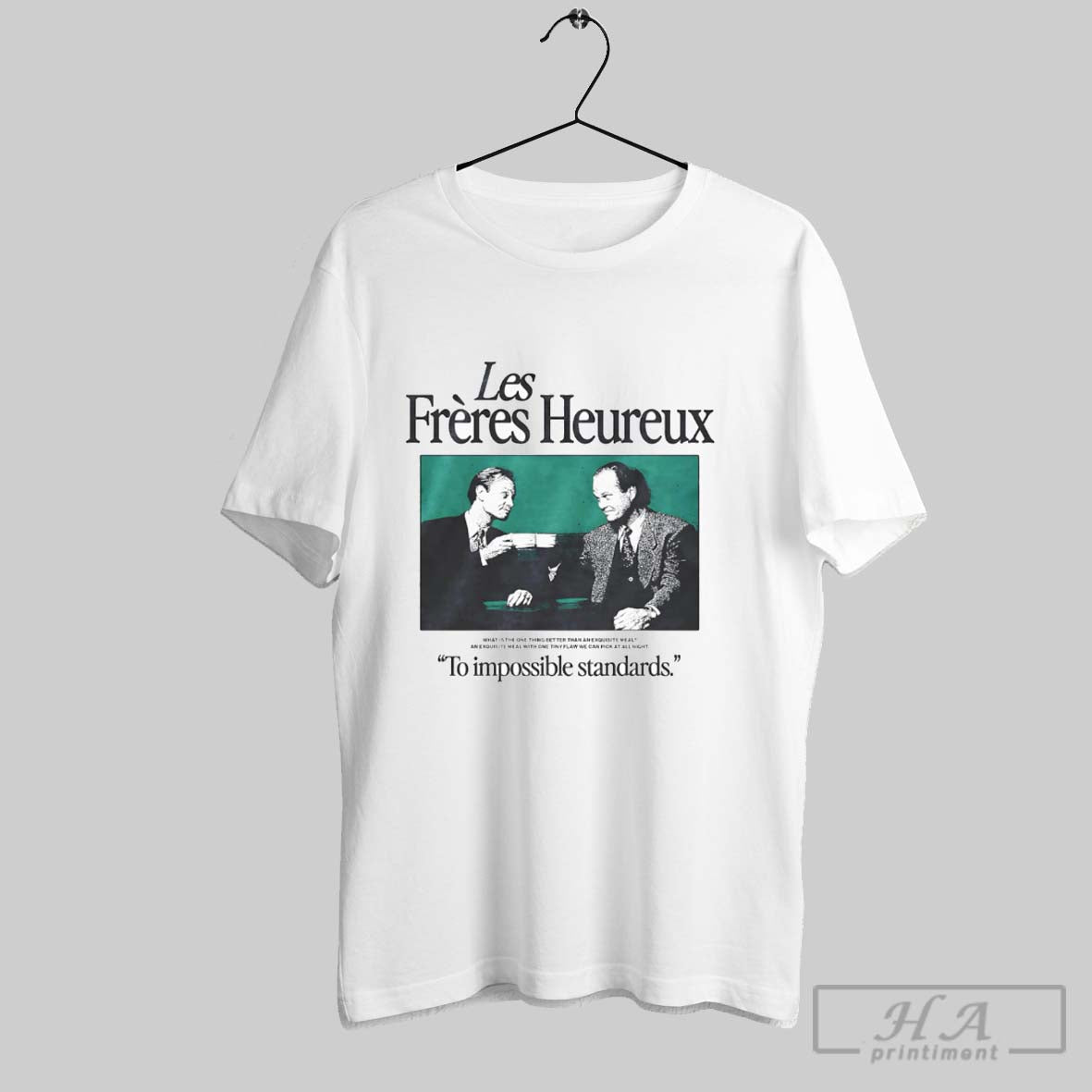 Les Freres Heureux Frasier Crane Sitcom Shirt Authentic Merch