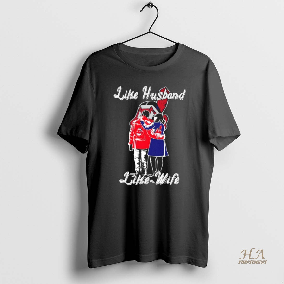 Like Husband Like Wife Like Cleveland Indians Tank Top Modern Gift