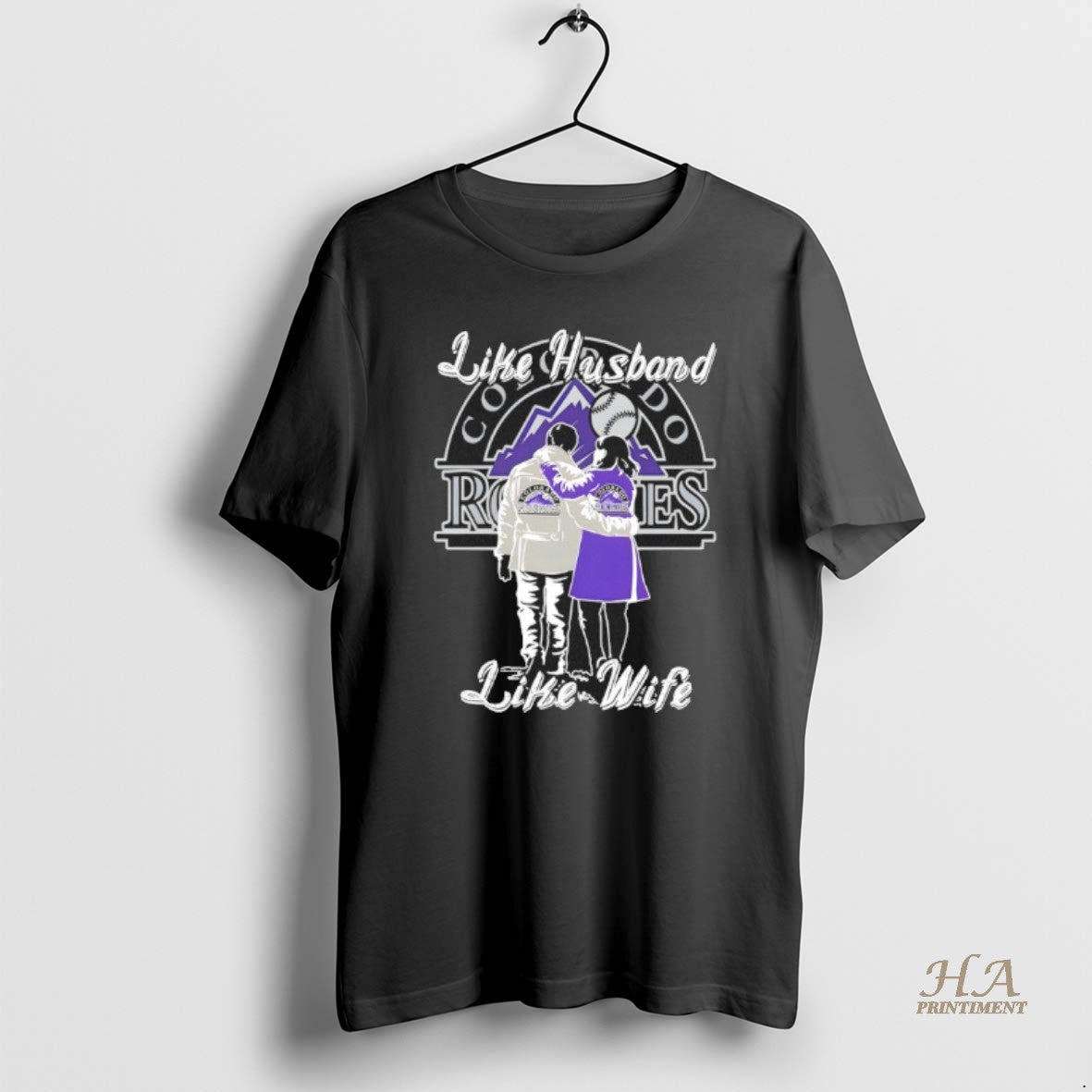 Like Husband Like Wife Like Colorado Rockies Tank Top Classic