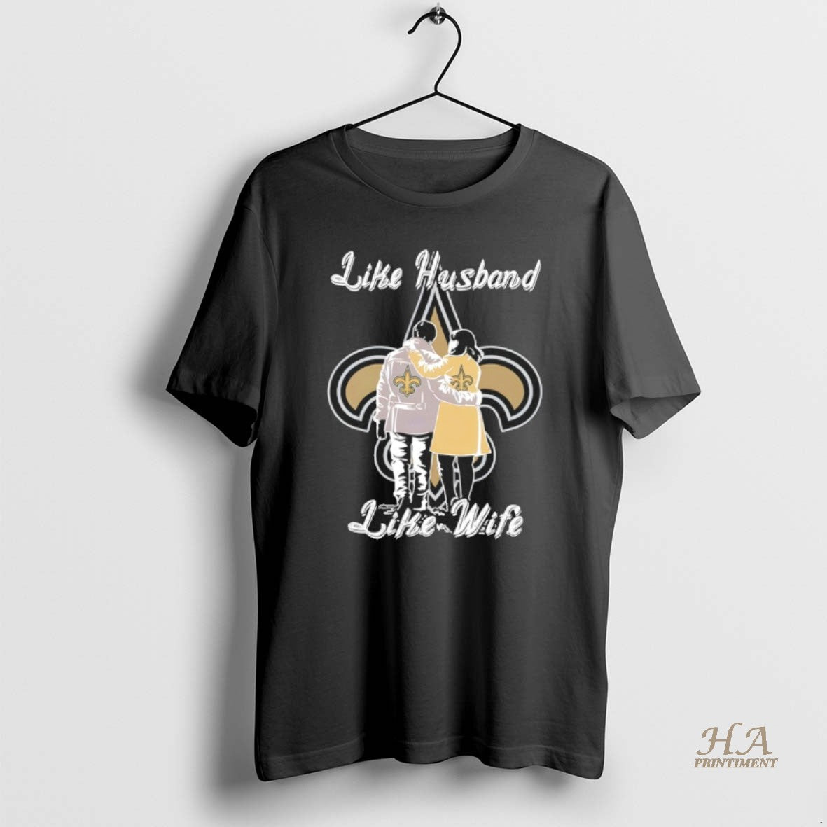 Like Husband Like Wife Like New Orleans Saints Long Sleeve Unique