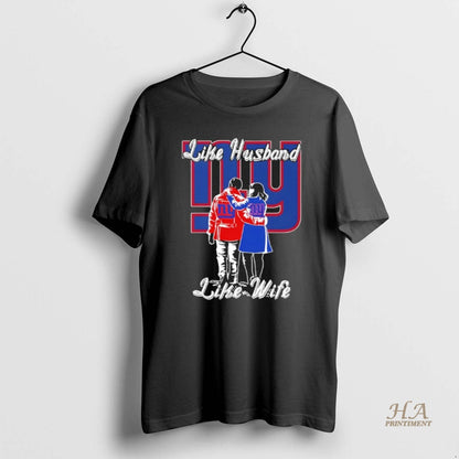 Like Husband Like Wife Like New York Giants Hoodie Designer Look