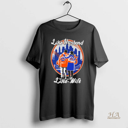 Like Husband Like Wife Like New York Mets Sweatshirt Vintage Design