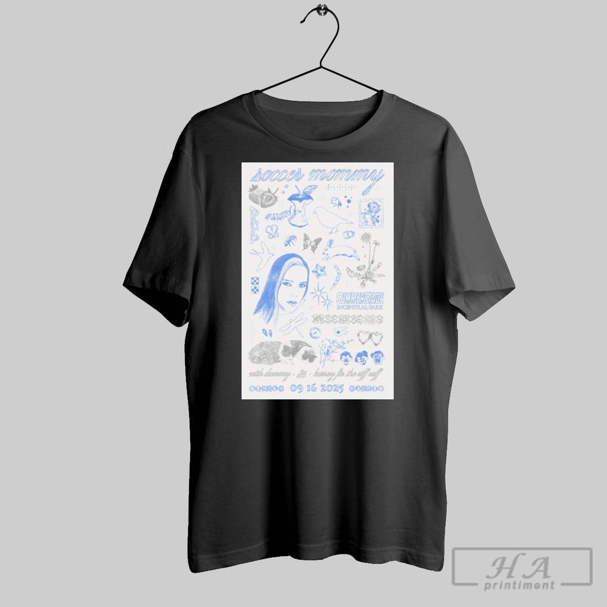 Soccer Mommy September 16 2025 New York City Summerstage Hoodie