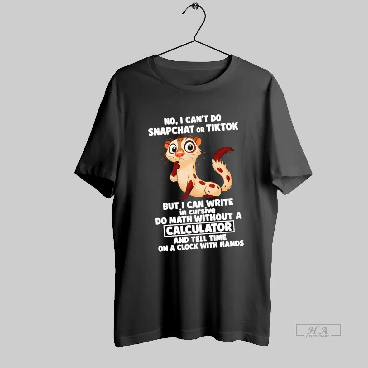 Linsang No I Cant Do Snapchat Or Tiktok But I Can Write Shirt Trendy