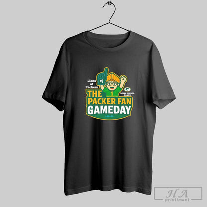 Lions Packers Gameday Super Bowl Season Football TShirt Retro Fashion