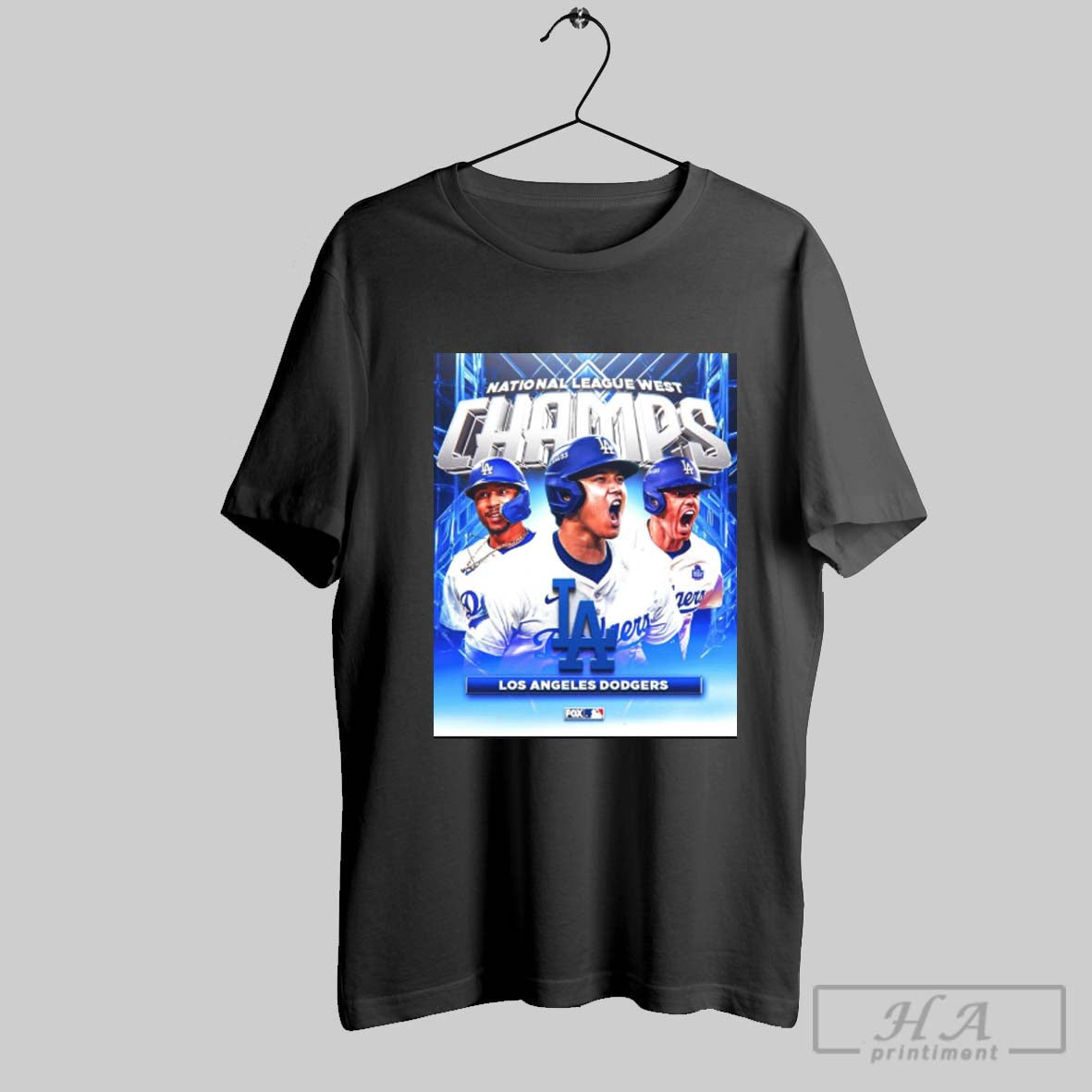 Los Angeles Dodgers Mlb 2025 National League West Champions Shirt