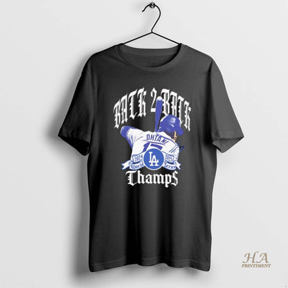 Los Angeles Dodgers Shohei Ohtani Back To Back World Series Champions