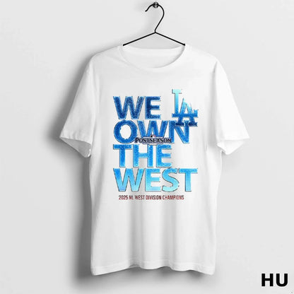 Los Angeles Dodgers We Own West 2025 Nl West Division Champions Long