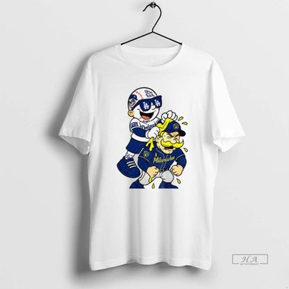 Los Angeles Dodgers Bullying Milwaukee Brewers Mlb Baseball Meme