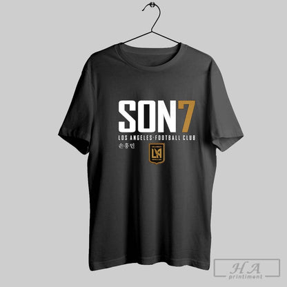 Los Angeles Fc Son Heung Min 7 Player Elite TShirt Premium Fashion