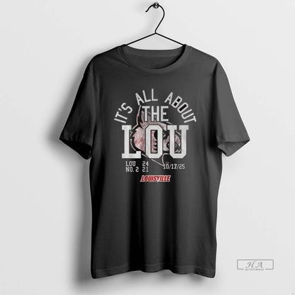 Louisville Cardinals Football Its All About Lou 10 17 25 Logo