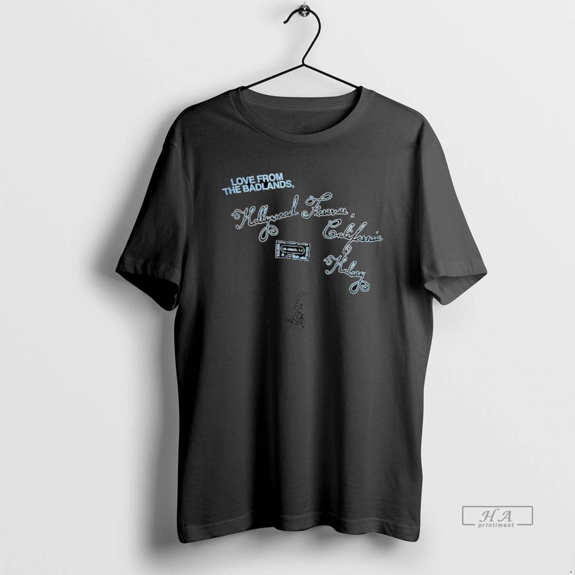 Love From Badlands Hollywood Forever California Halsey TShirt Vintage