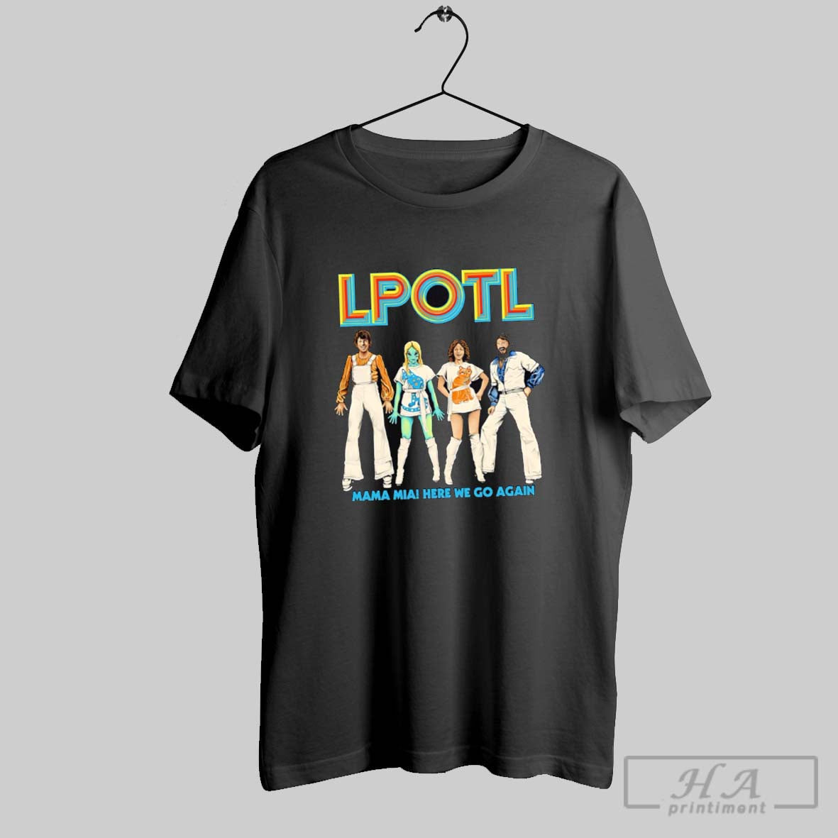 Lpotl Mama Mia Here We Go Again Hoodie Vintage Design