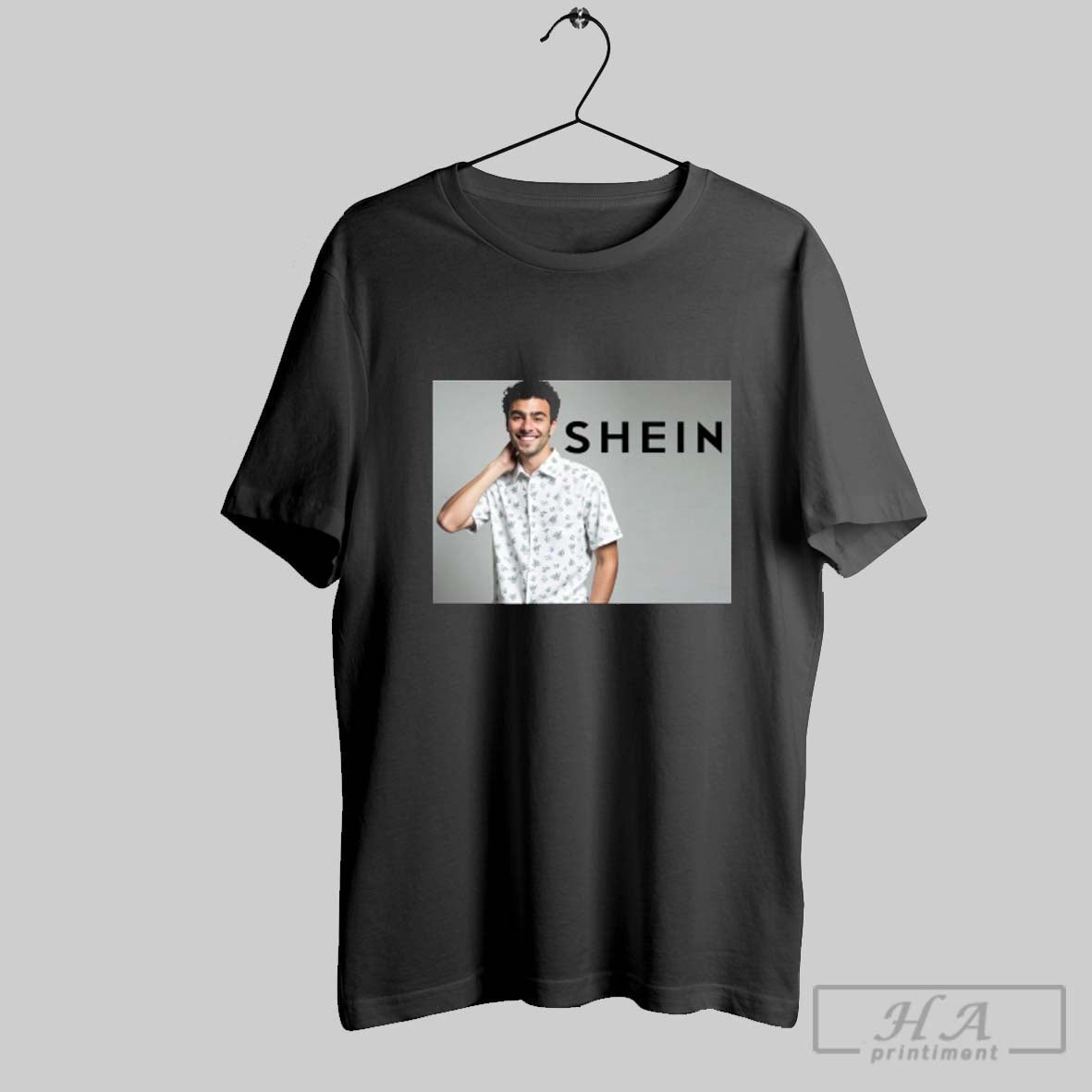 Luigi Mangione Shein Model Long Sleeve Designer Design