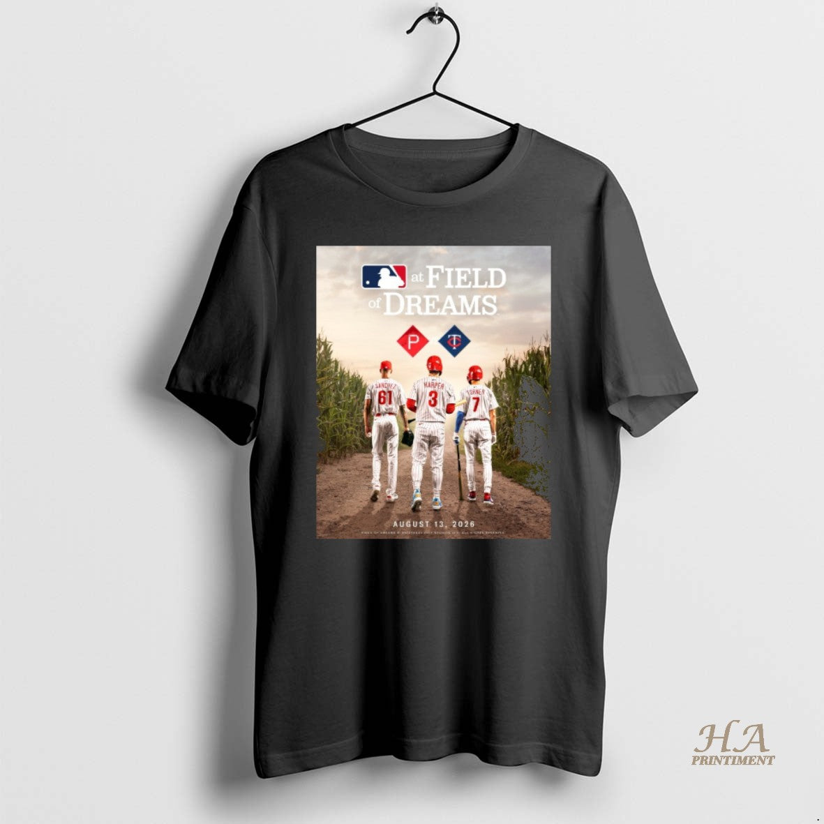 Mlb Field Dreams Philadelphia Phillies Vs Minnesota Twins August 13