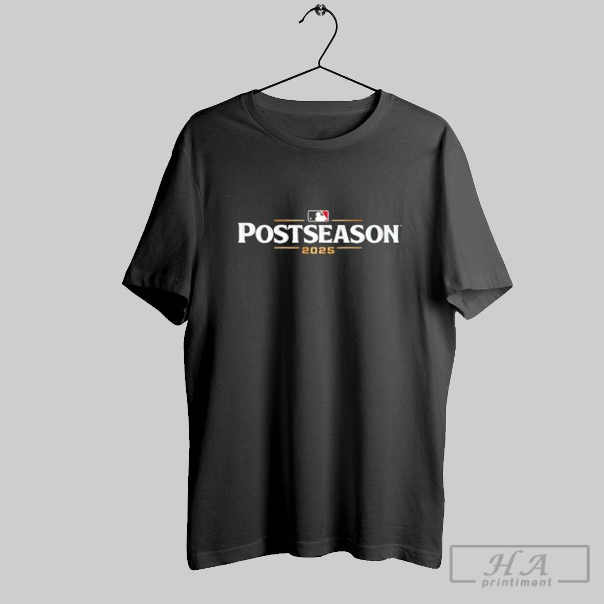 Mlb Postseason 2025 Logo TShirt Retro Look