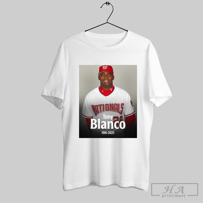 Mlb Rip Baseball Former Major Leaguer Tony Blanco 1981 2025 Poster